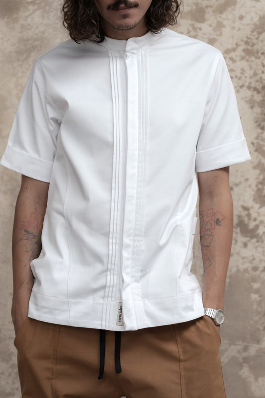 Camisa de Trabajo Esencial Blanca