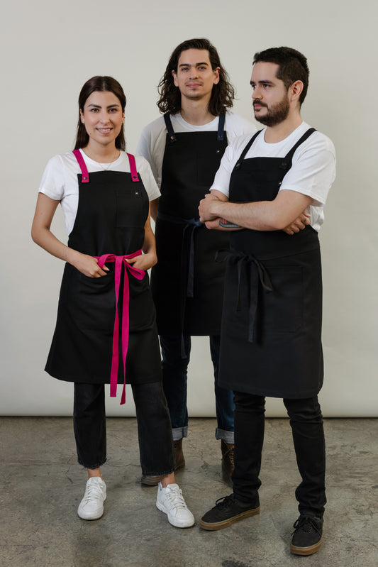 Mandil Canvas Azabache 2.0