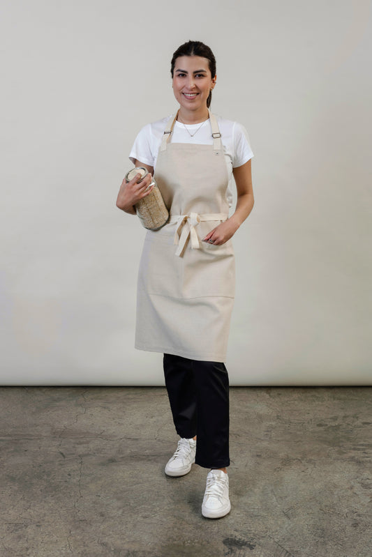 MANDIL LINO AVENA 2.0