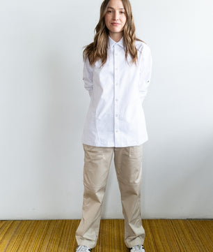 Camisa Bistró Unisex Blanca