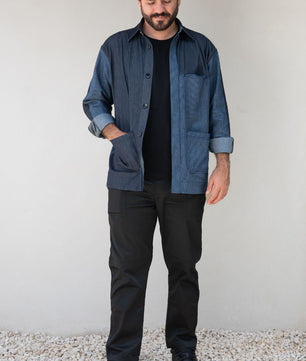 Sobrecamisa Denim Mix