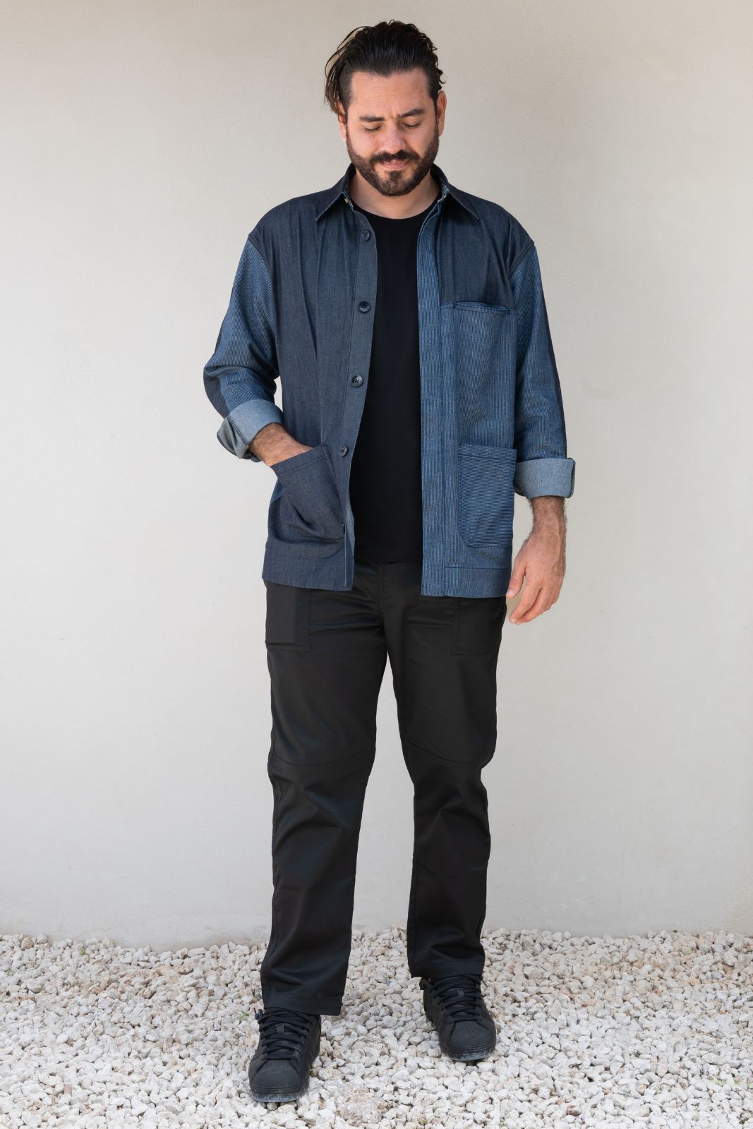 Sobrecamisa Denim Mix