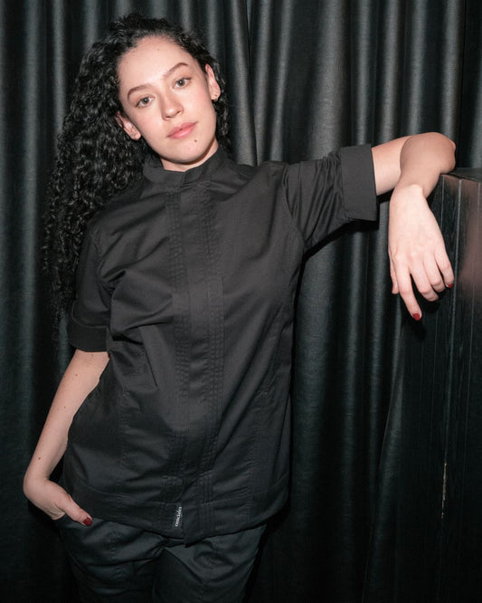 Camisa Esencial Unisex Negra