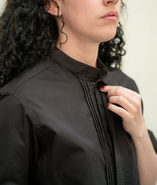 Camisa Esencial Unisex Negra