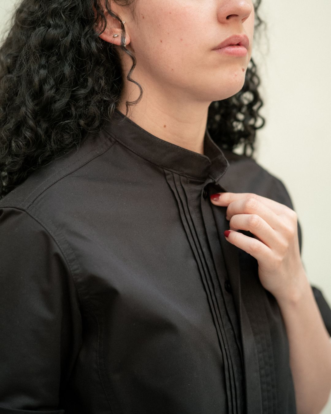 Camisa Esencial Unisex Negra