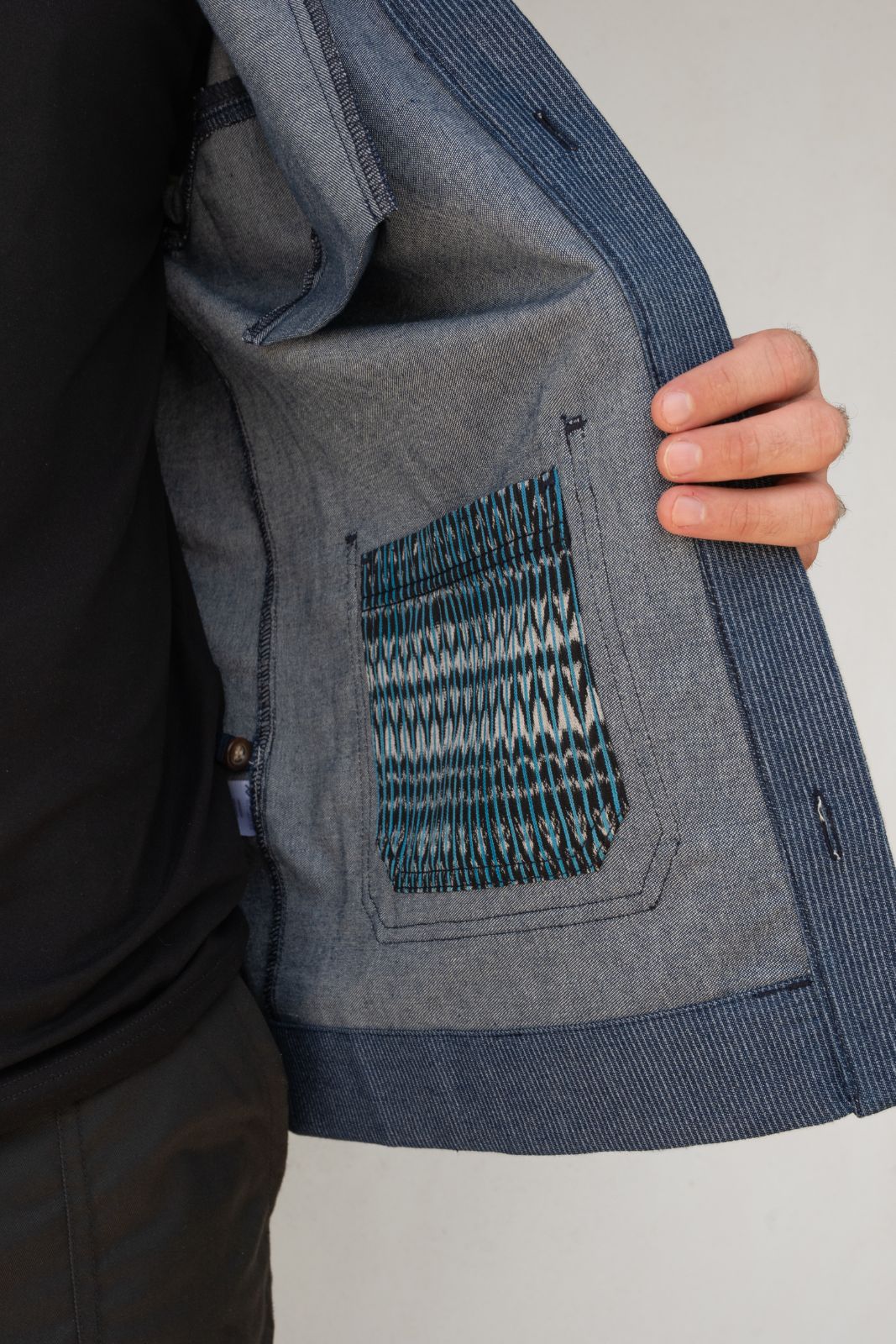 Sobrecamisa Denim Mix