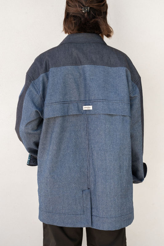 Sobrecamisa Denim Mix