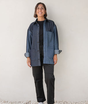 Sobrecamisa Denim Mix