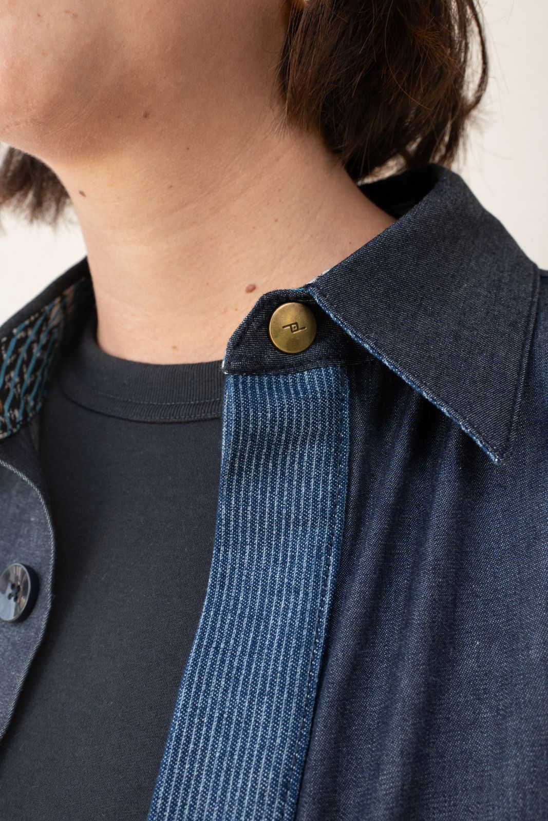 Sobrecamisa Denim Mix