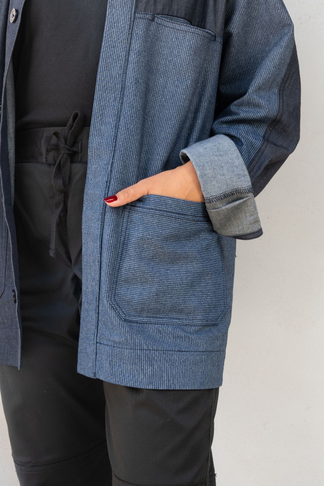 Sobrecamisa Denim Mix