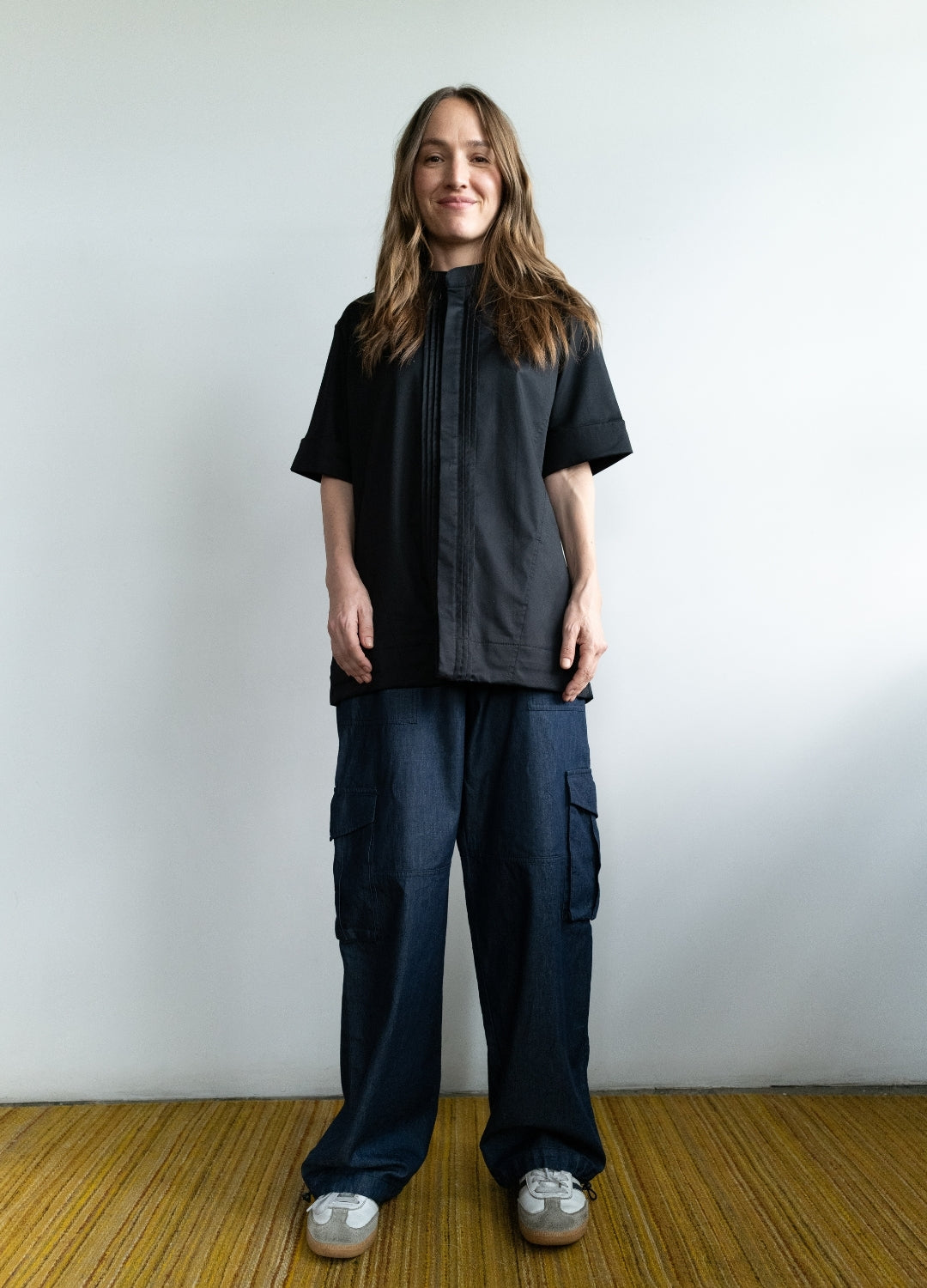 Camisa Esencial Unisex Negra