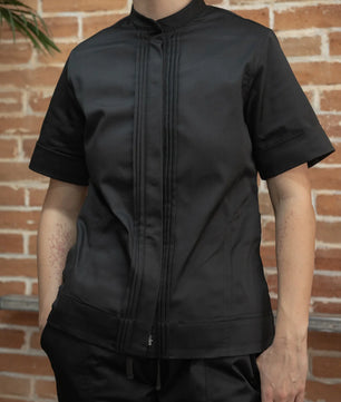 Camisa Esencial Negra Dama