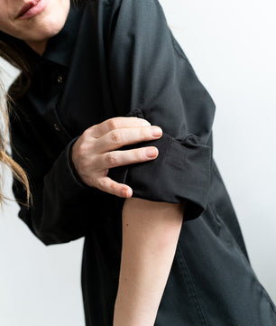 Camisa Bistró Unisex Negra