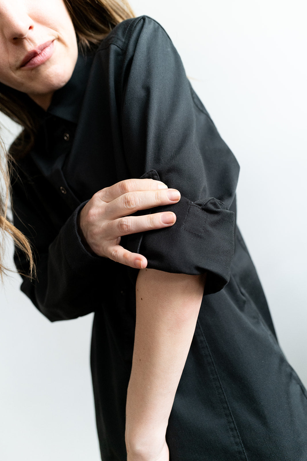 Camisa Bistró Unisex Negra
