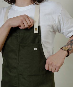 Mandil Canvas Orégano