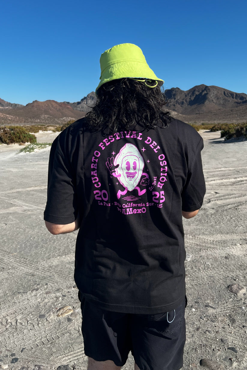 T-Shirt Negra – Edición Oyster Fest