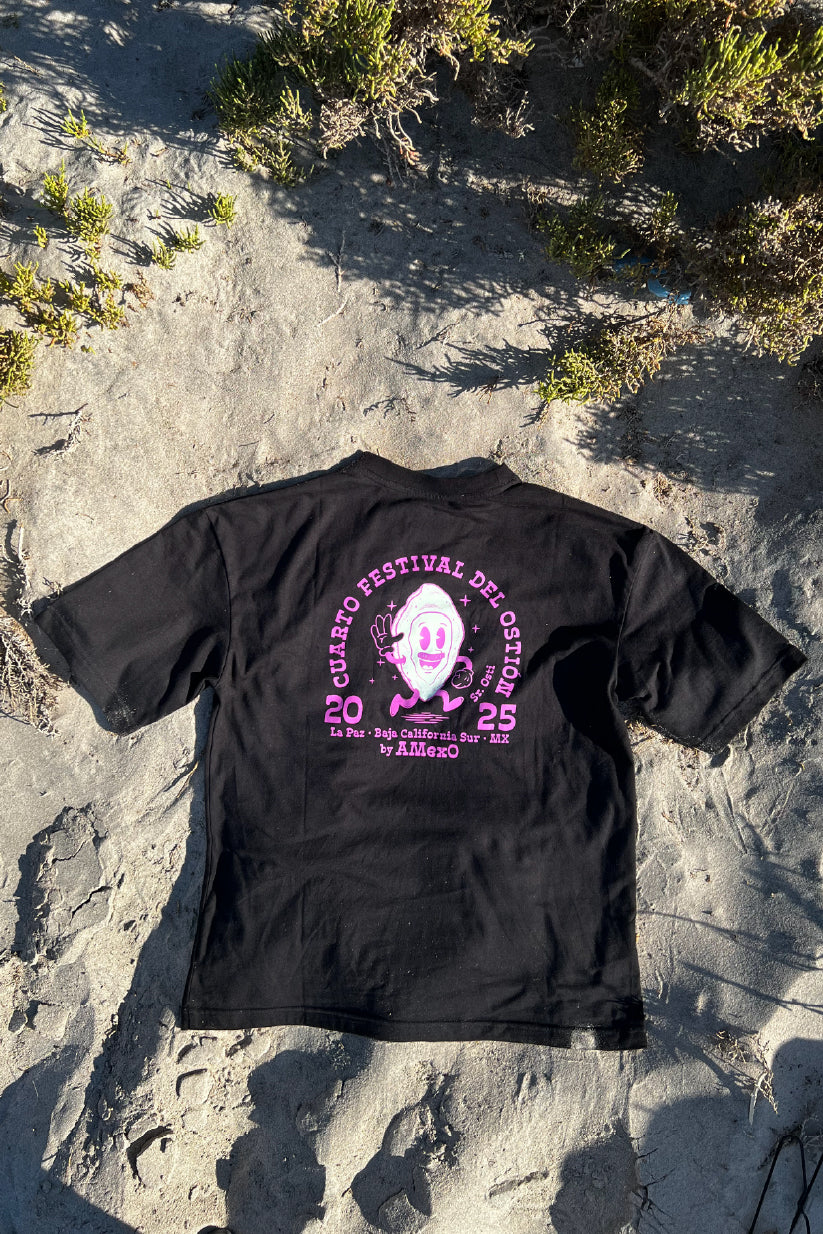 T-Shirt Negra – Edición Oyster Fest
