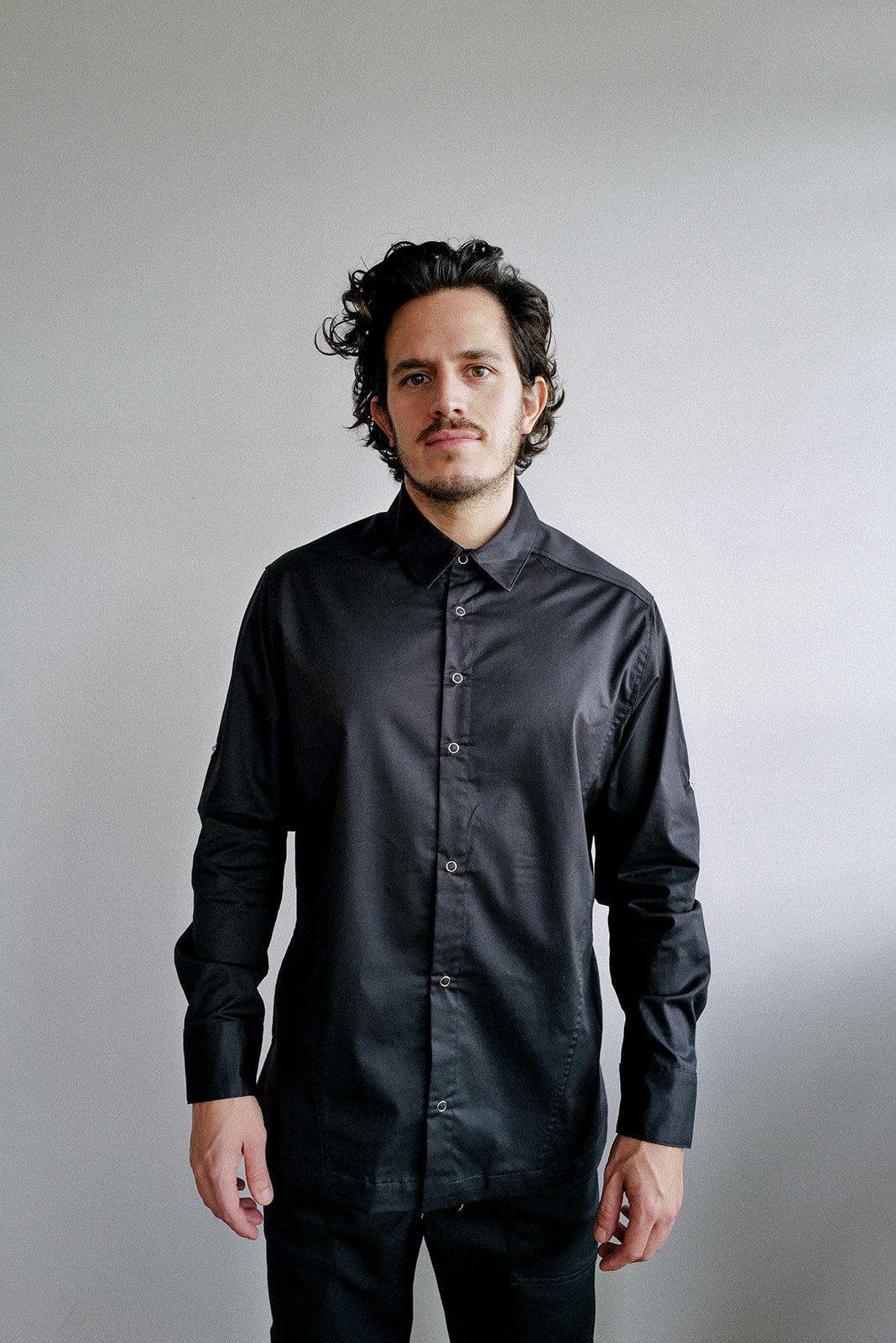Camisa Bistró Unisex Negra