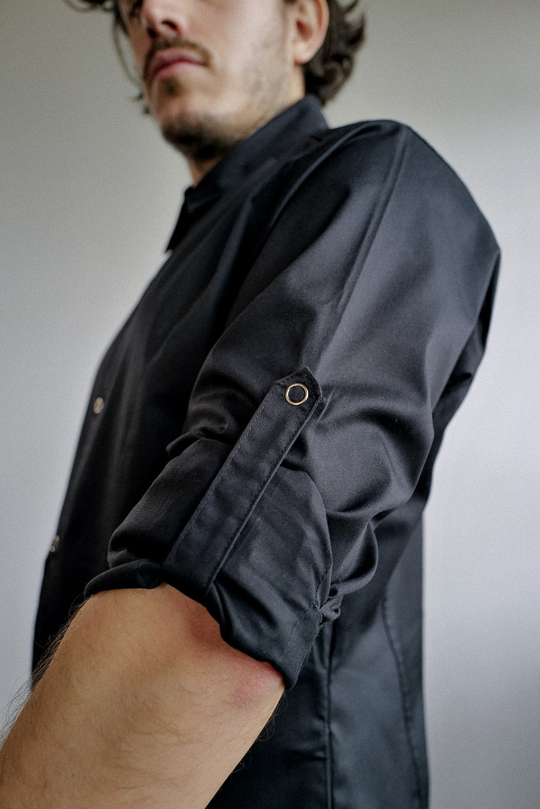 Camisa Bistró Unisex Negra