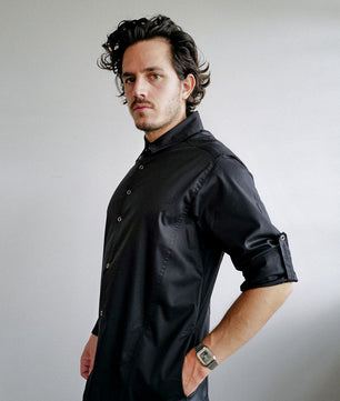 Camisa Bistró Unisex Negra
