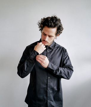 Camisa Bistró Unisex Negra