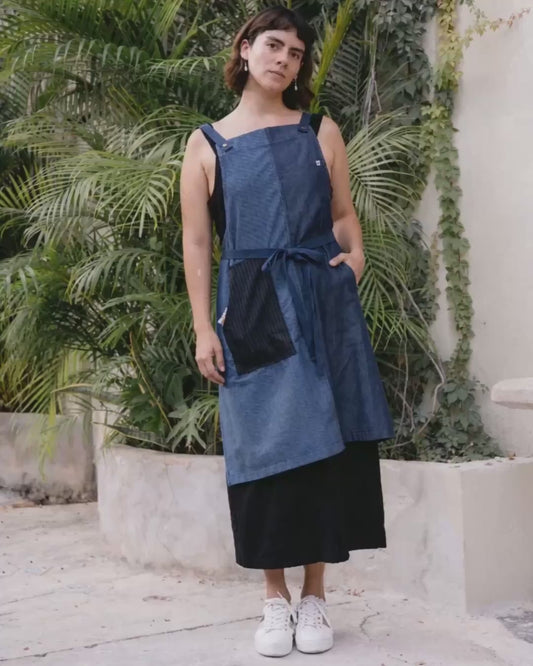 Mandil Denim Mix