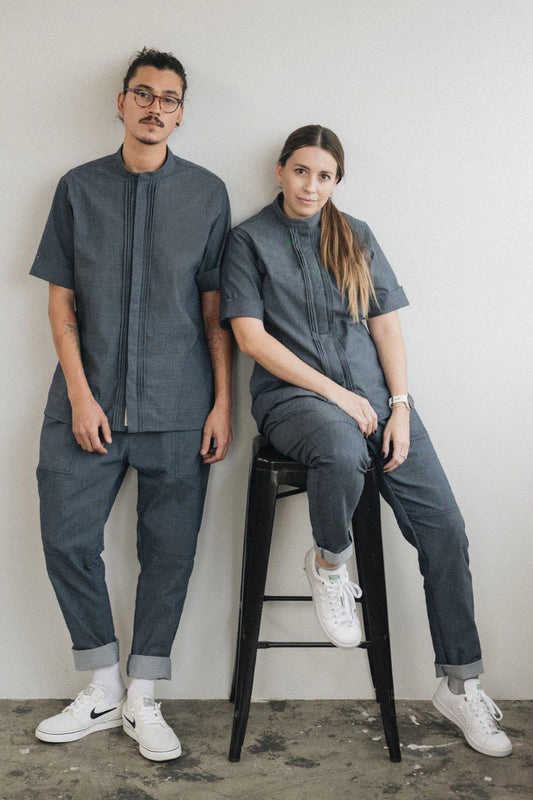 Camisa de Trabajo Esencial Denim, Chef Ricardo Verdejo